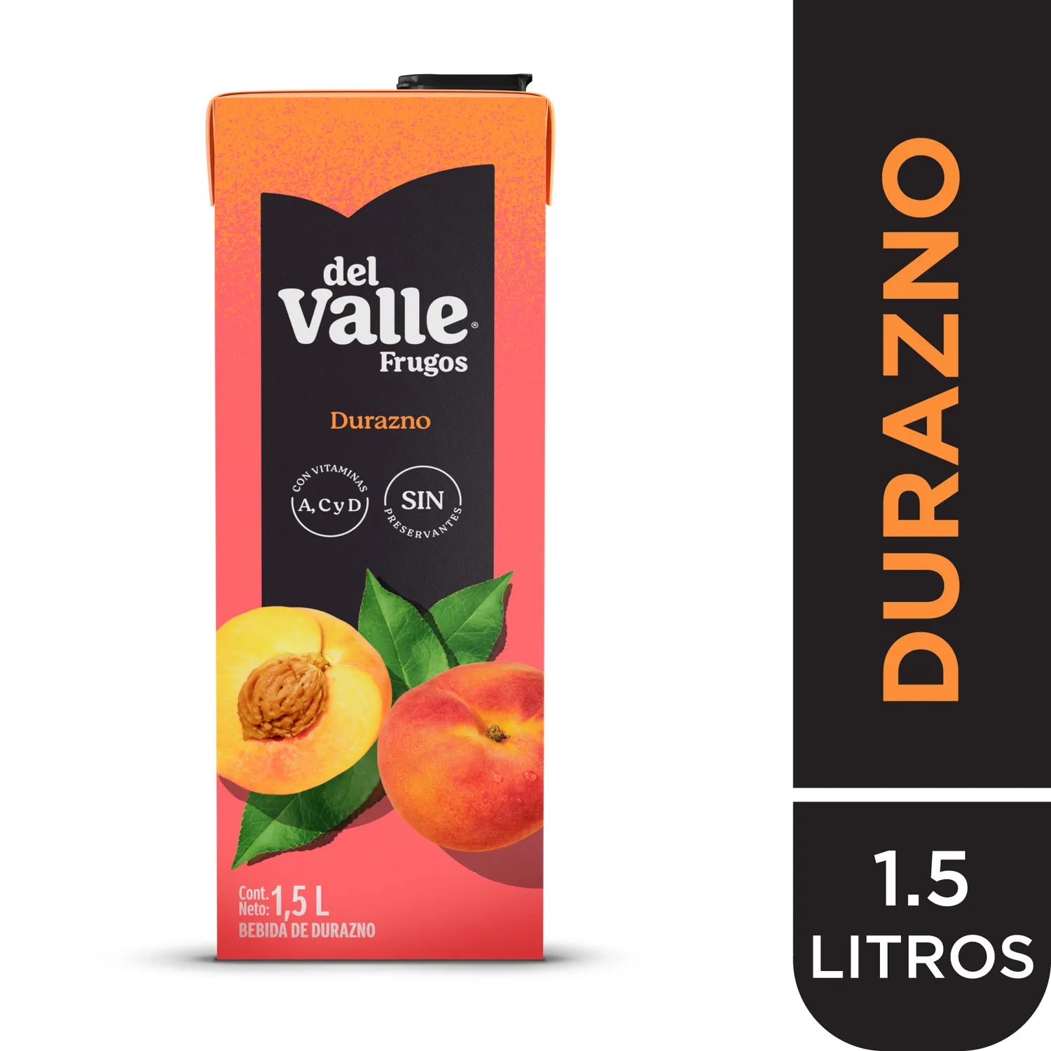 Bebida Frugos Durazno Caja 1.5 L