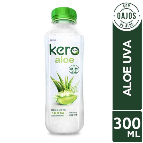 Bebida Kero Aloe Vera Uva Botella 300 mL