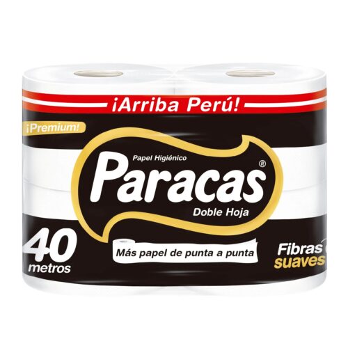 Papel Higiénico Paracas Black Empaque 4 Und