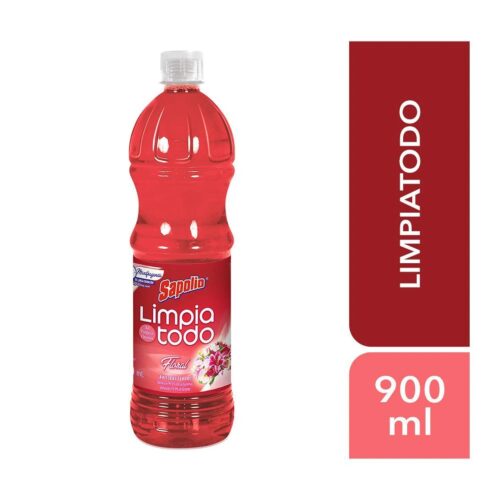 Limpiatodo Sapolio Floral Botella 900 mL