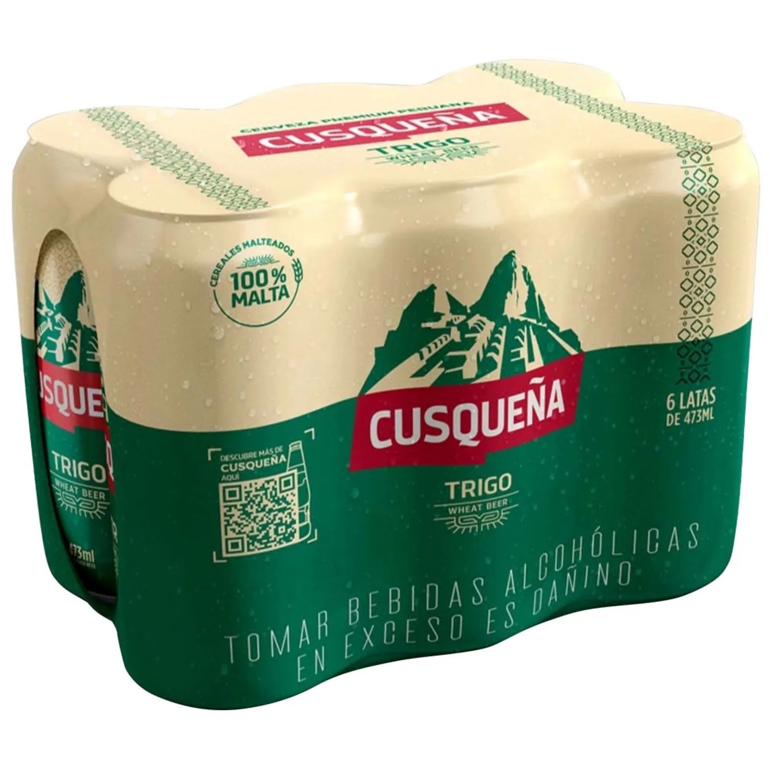 Cerveza Cusqueña Trigo Sixpack Lata 473 mL