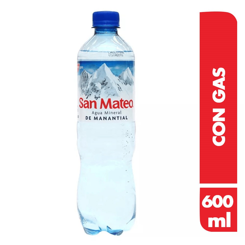 San Mateo con gas 600ml