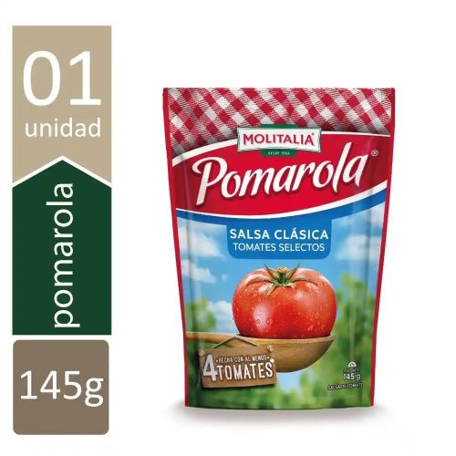 Pomarola Salsa Roja Clásica 145g