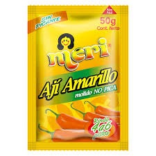 Ají amarillo molido Meri 50gr