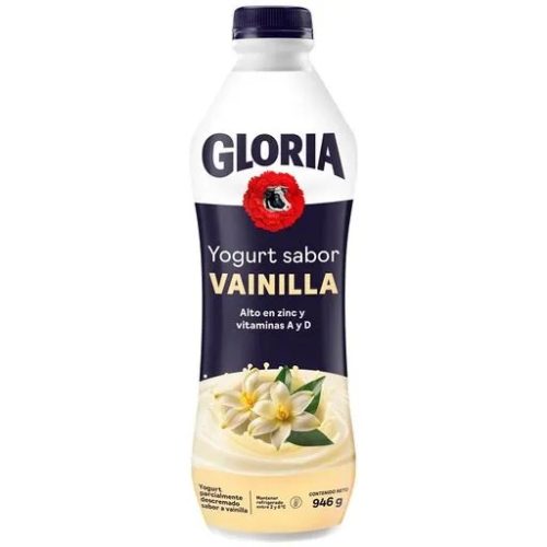 Yogurt Vainilla Gloria Botella 946g