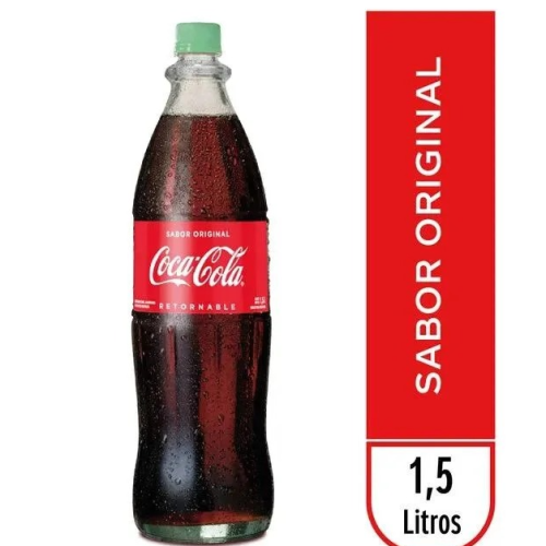 Coca Cola Vidrio Retornable 1.5L