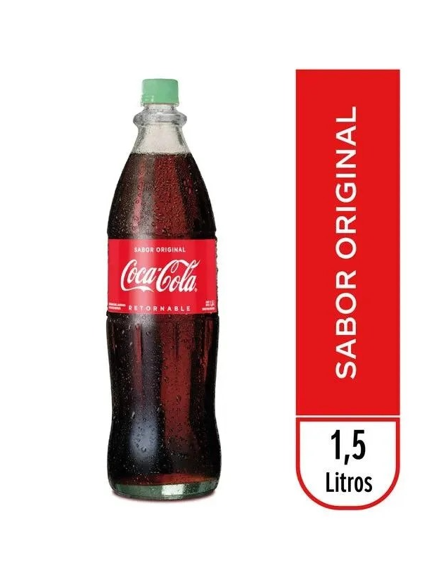 Coca Cola Vidrio Retornable 1.5L