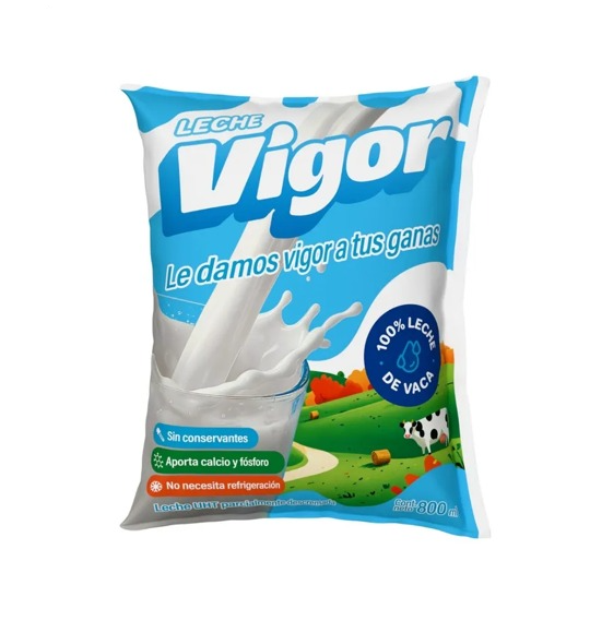 Vigor Leche Bolsa 800ml