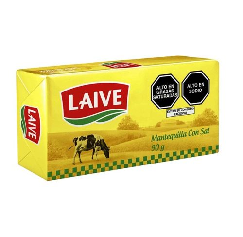 Mantequilla Con Sal Laive 90g