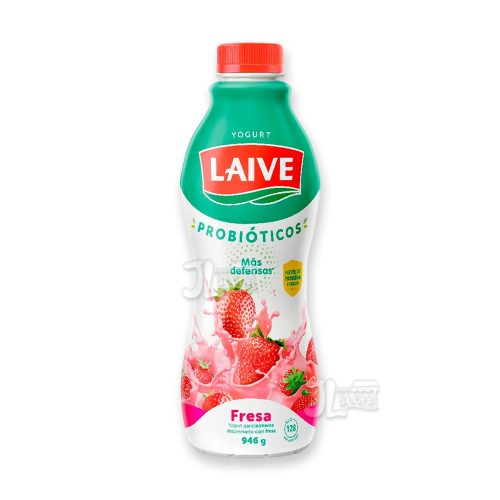 Yogurt Fresa Laive Botella 946g