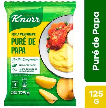 Puré Knorr Tradicional 125g