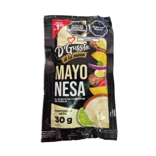 Mayonesa D'Gussto 30g