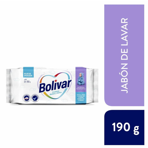 Jabón Bolivar Cuidado Bebés y Niños 190g