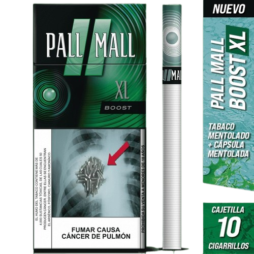 Pall Mall Menthol x10 Unidades