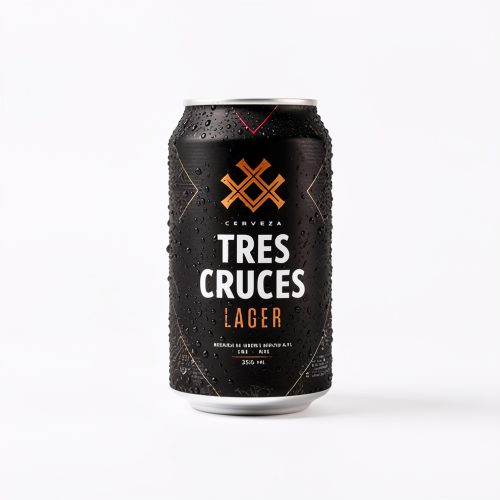 Tres Cruces Negro Latita 355ml