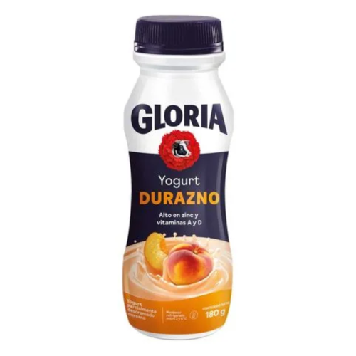 Yogurt Gloria Durazno 180g